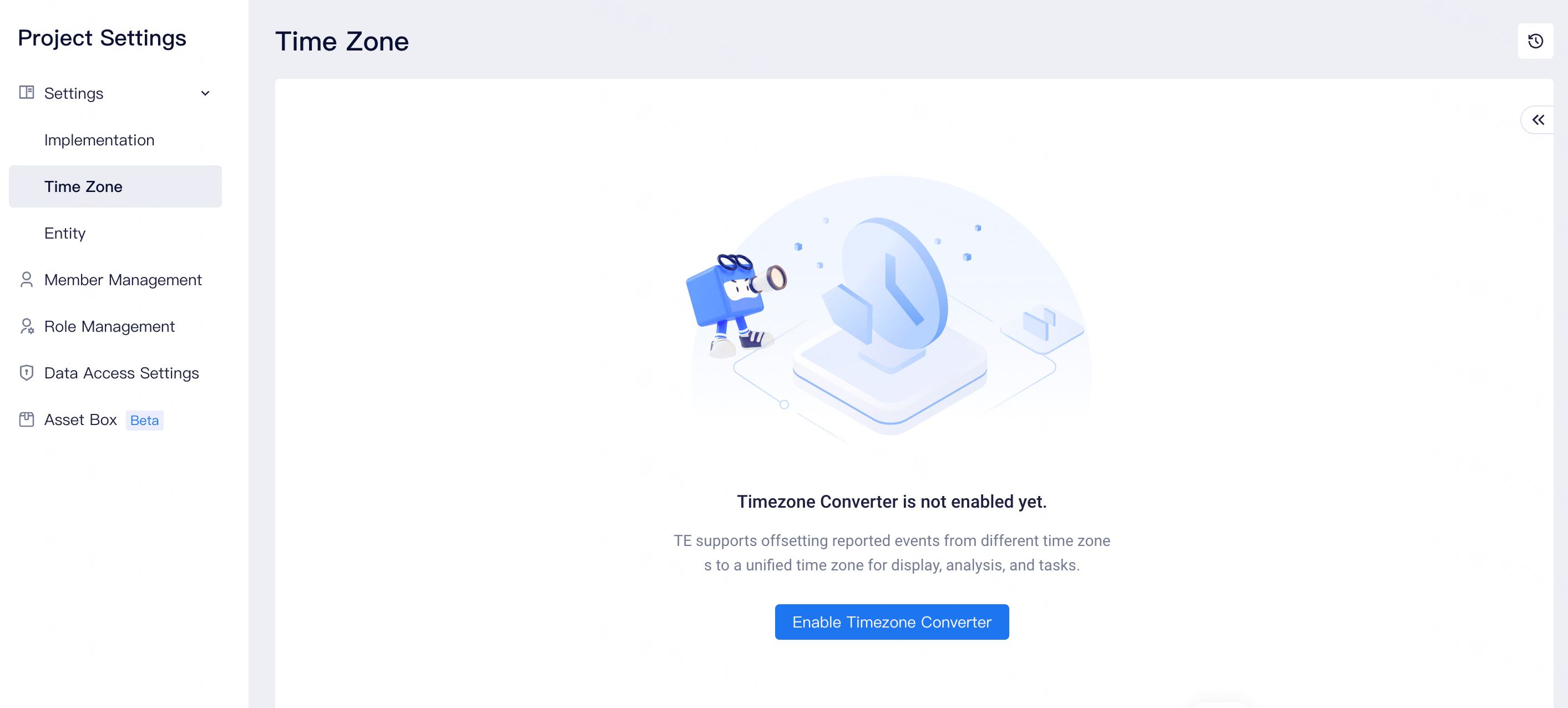 Project Timezone | ThinkingData